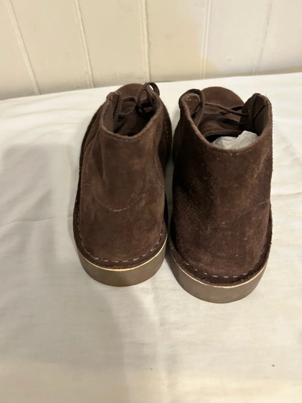 NWOT Clark’s Originals Desert Boots Men’s 8.5 M/ Cola Suede (39852)